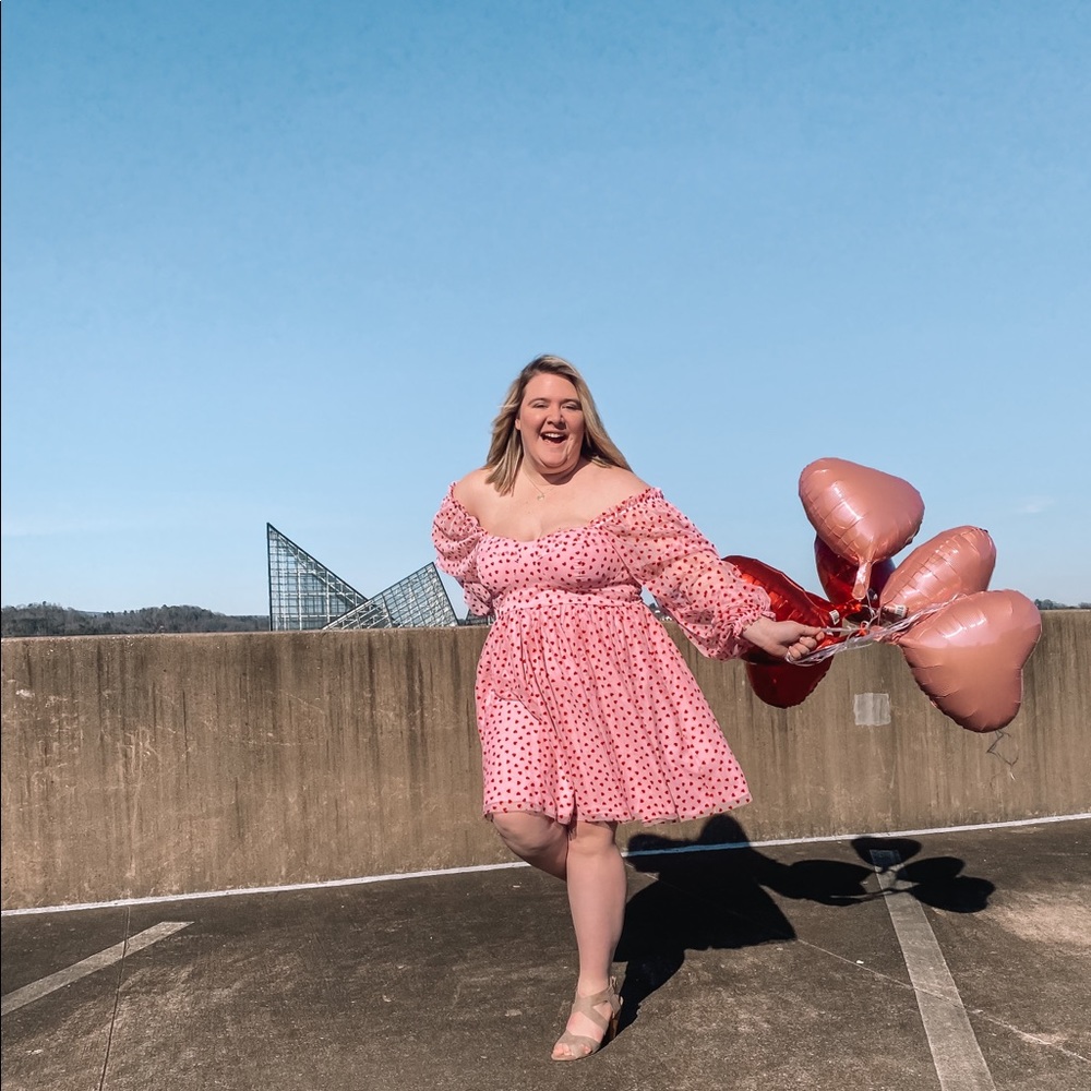Eloquii heart tulle dress
